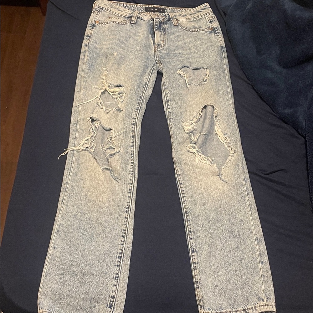 Aeropostale Acid Wash Denim Jeans